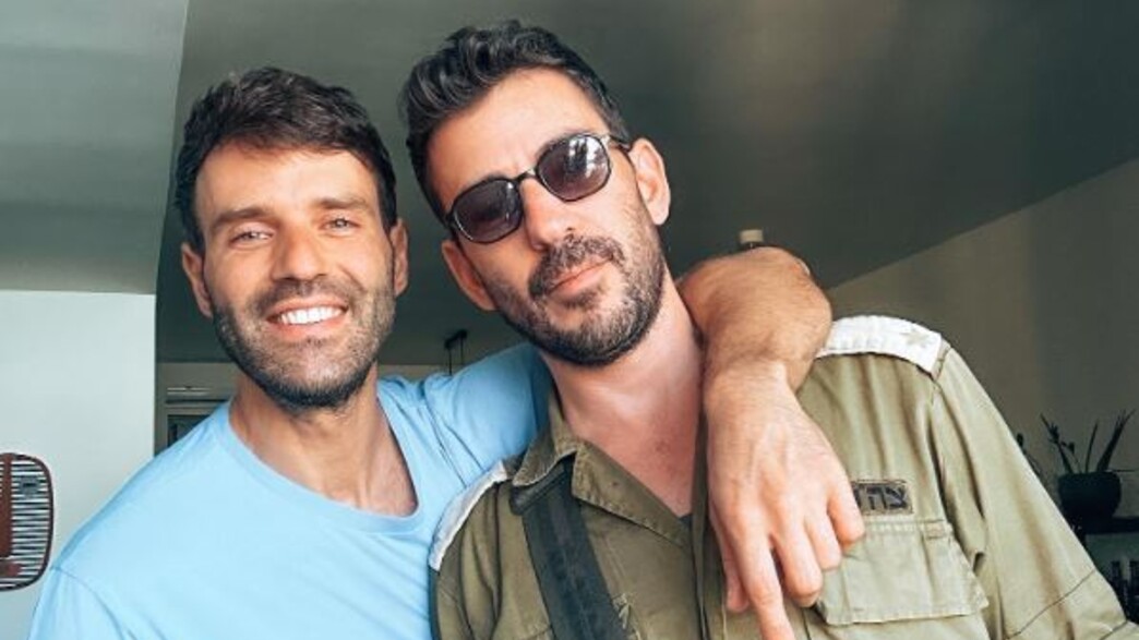 נעם חורב ובן זוגו חיים יניב