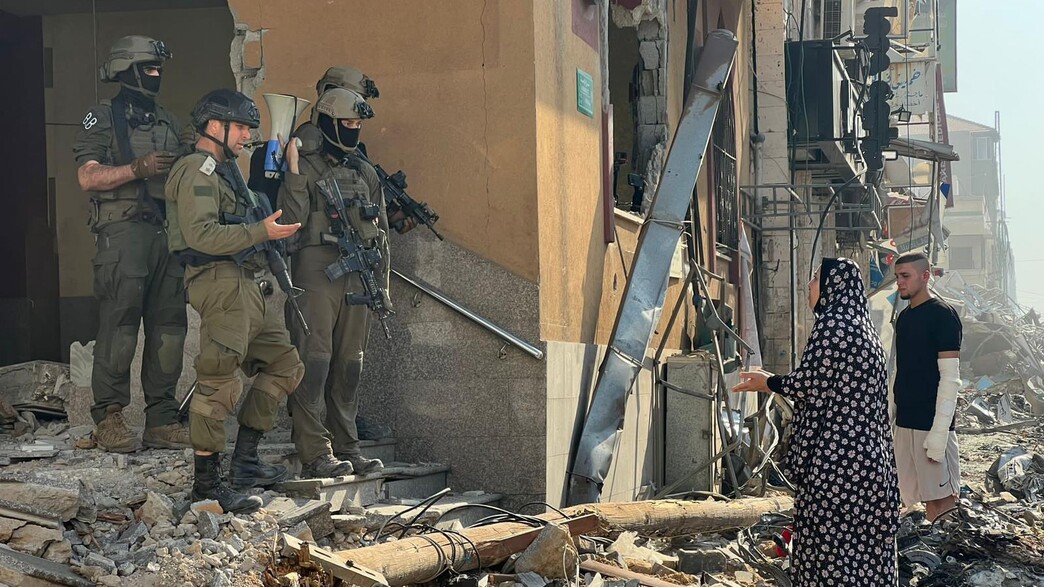 הציר ההומניטרי ברצועת עזה