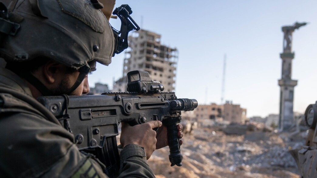 תיעוד פעילות הכוחות הלוחמים בחאן יונס