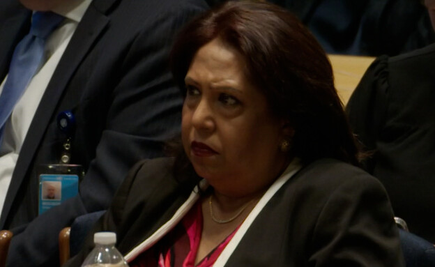 פרמילה פאטן, נציגת האו"ם לאלימות מינית בלחימה (צילום: חשיפה עם חיים אתגר, קשת12)