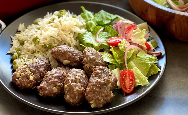 קציצות בקר אפויות (או קבב בתנור)