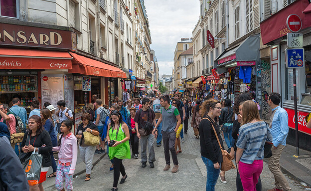 פריז צרפת תיירים (צילום: Hung Chung Chih, shutterstock)