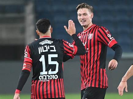 דוין וביטון חוגגים (ברני ארדוב)