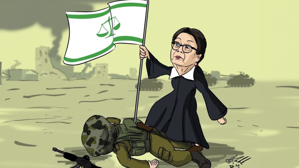 קריקטורה שפורסמה בעיתון שבעי