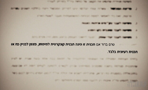 המסמך שחובר באוגדת עזה בשנת 2022 (צילום: עובדה)