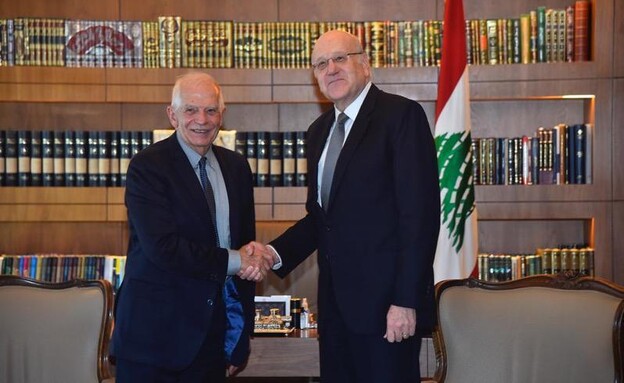 ראש ממשלת לבנון ושר החוץ של האיחוד האירופי