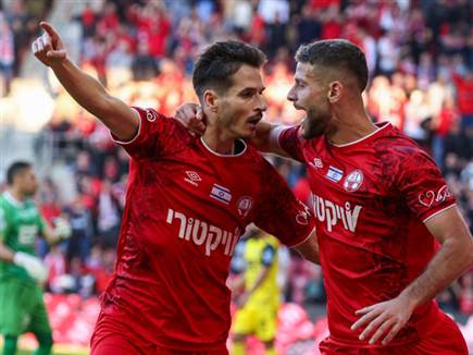 גם הלדר לופס הצטרף לחגיגה (צילום: דני מרון)