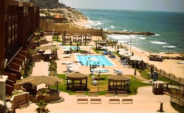 מלון בלו ביץ עזה  (צילום: instagram/blue.beach.resort)
