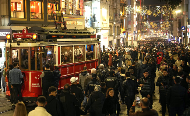 שוק באיסטנבול (צילום: ap)