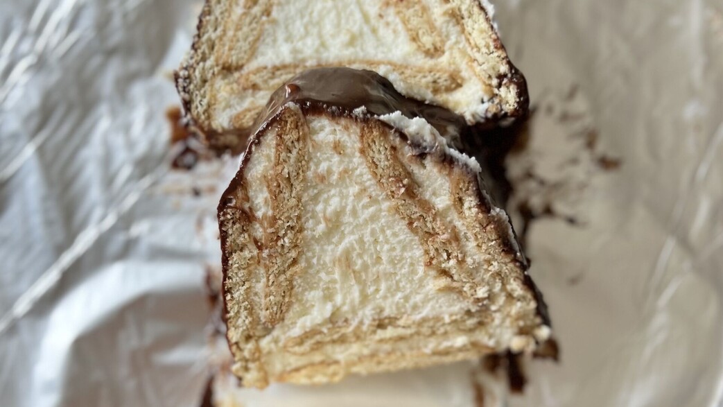 עוגת ביסקוויטים פירמידה