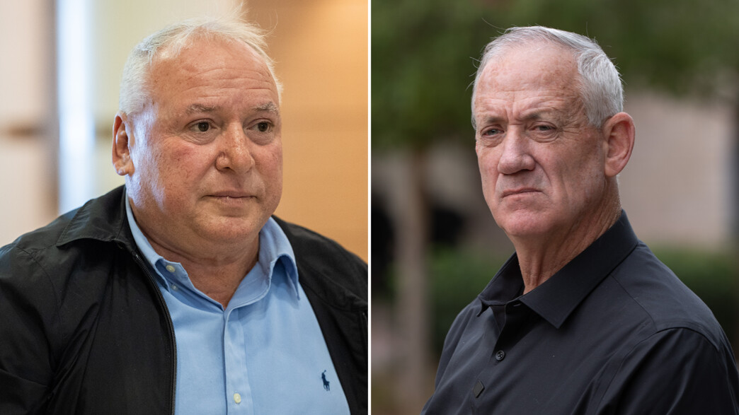 בני גנץ ודוד אמסלם