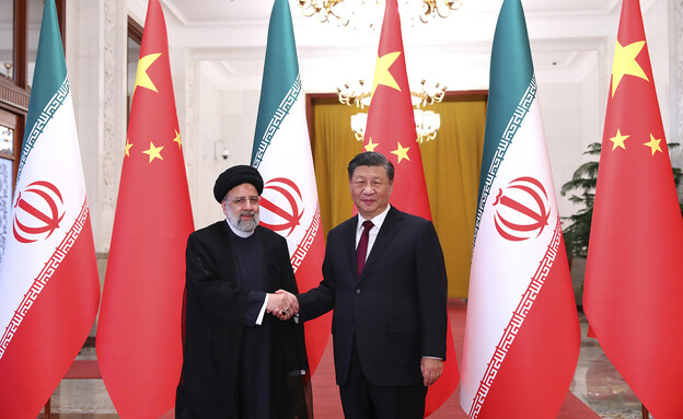 נשיאי סין ואיראן (צילום: ap)