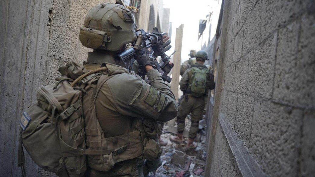 לוחמי צוות הקרב של חטיבת כפיר נלחמים בחאן יונס