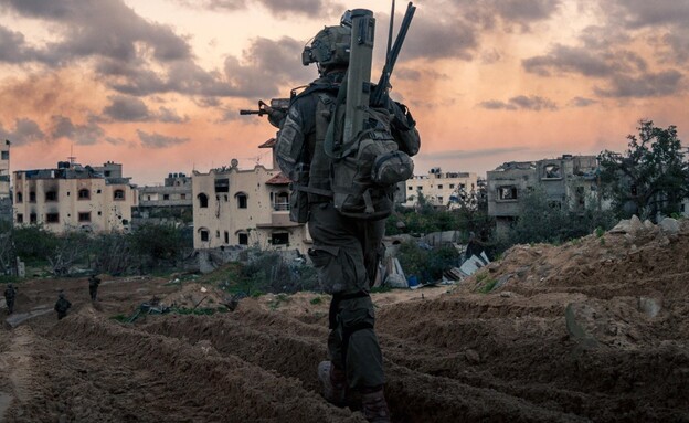 Les forces dans la bande de Gaza (photo : porte-parole de Tsahal)
