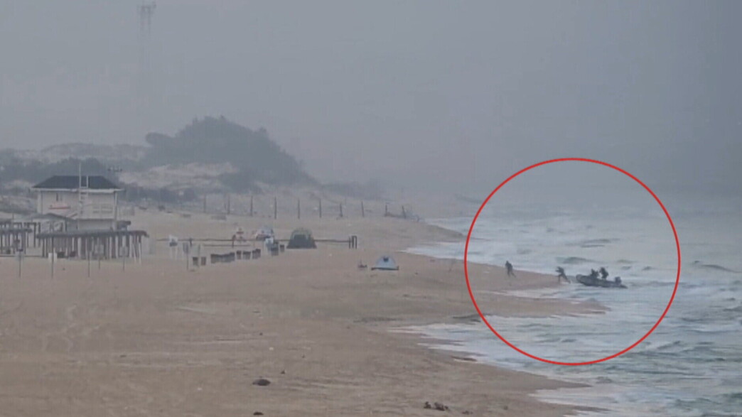 מחבלים חודרים לחוף זיקים מחבלים חודרים לחוף זיקים