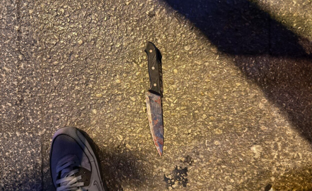 הסכין אשר נתפסה באירוע הירי בירושלים