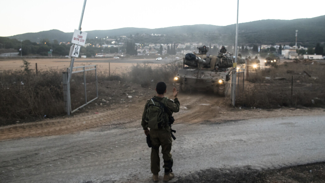 כוחות צה"ל סמוך לגבול עם לבנון (צילום:  Amir Levy/Getty Images)