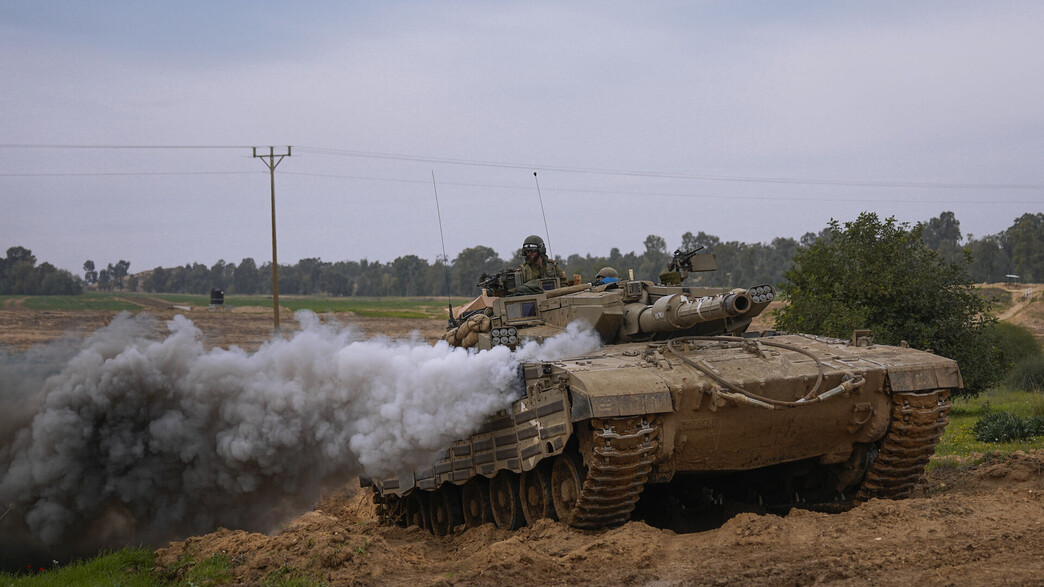 כוחות צה"ל בגבול רצועת עזה