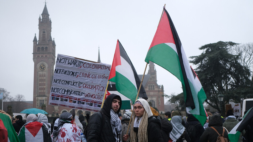 הפגנה פלסטין האג הולנד הפגנה פלסטין האג הולנד