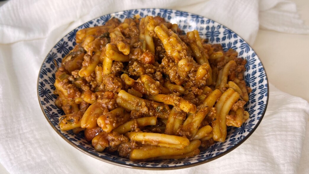 פסטה בולונז בסיר אחד