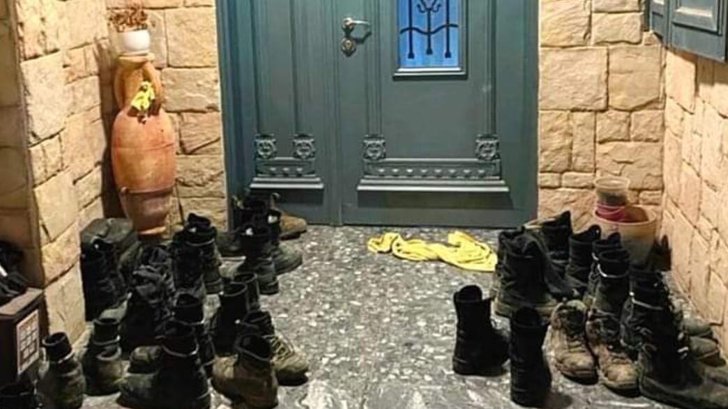 המילואימניקים שהתארחו בבית משפחת כהן במושב תקומה