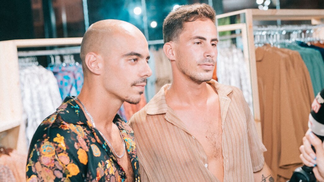 אסף טטרו ונתנאל "נתא" מרן, בעלי חנות הבגדים מנטרה אסף טטרו ונתנאל "נתא" מרן, בעלי חנות הבגדים מנטרה