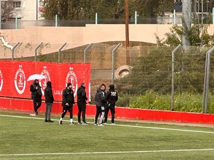 כוחות האבטחה שהגיעו למתחם