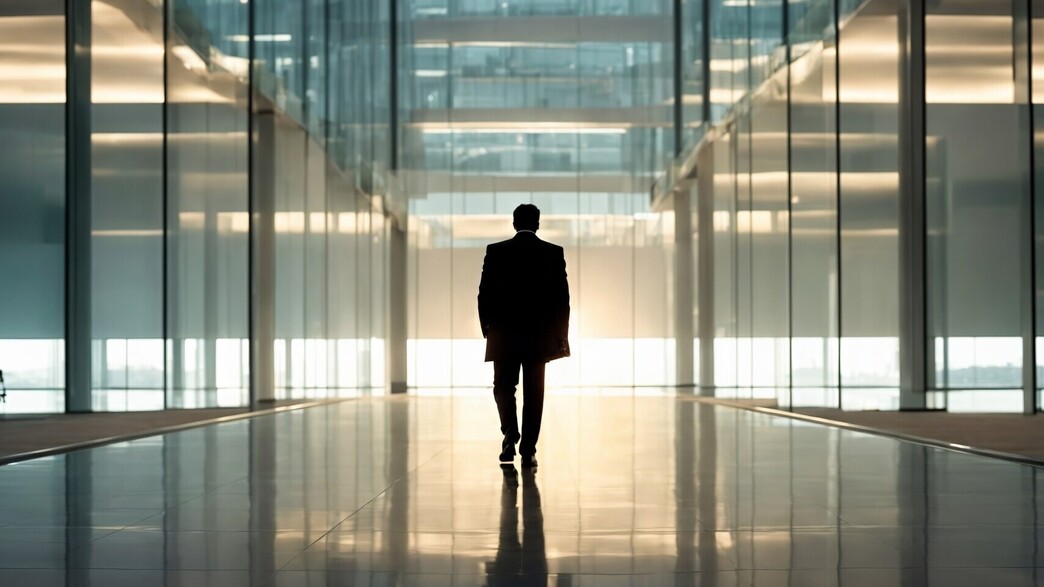 מנהל עוזב (אילוסטרציה)