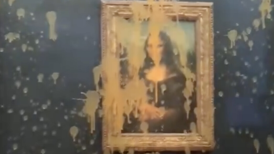 פעילות אקלים שפכו מרק על המונה ליזה בלובר