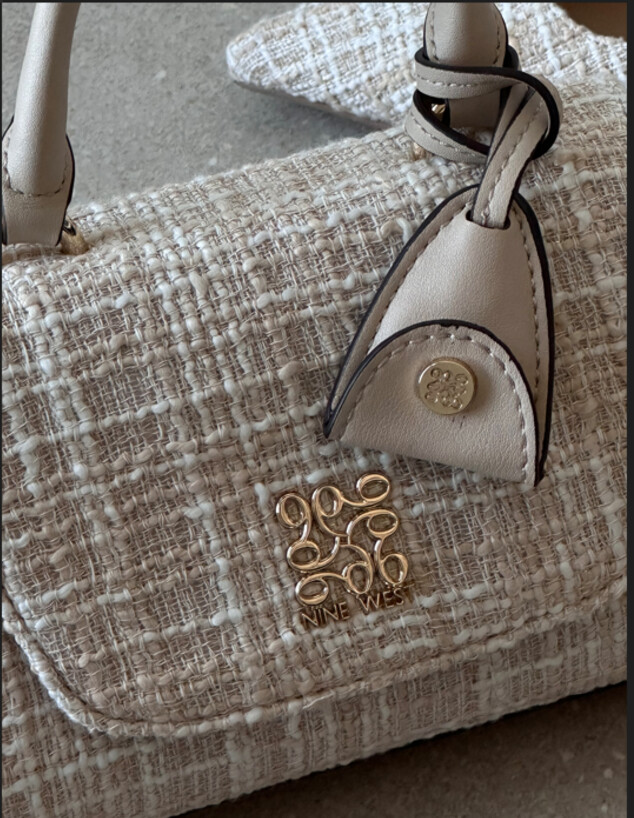 תיק מבד טוויד - ניין ווסט