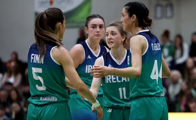 נבחרת אירלנד כדורסל נשים (צילום: FIBA PHOTOS)