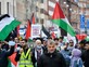 מאלמו שוודיה הפגנה פלסטינית ישראל (צילום: JOHAN NILSSON , getty images)