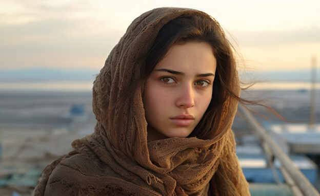 נערה באוזבקיסטן (עיצוב: סטודיו keshet digital)