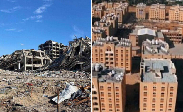 לפני ואחרי: השכונה המצרית בבית לאהיא
