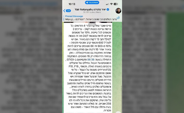 הפייק שהפיץ יאיר נתניהו - ואז מחק