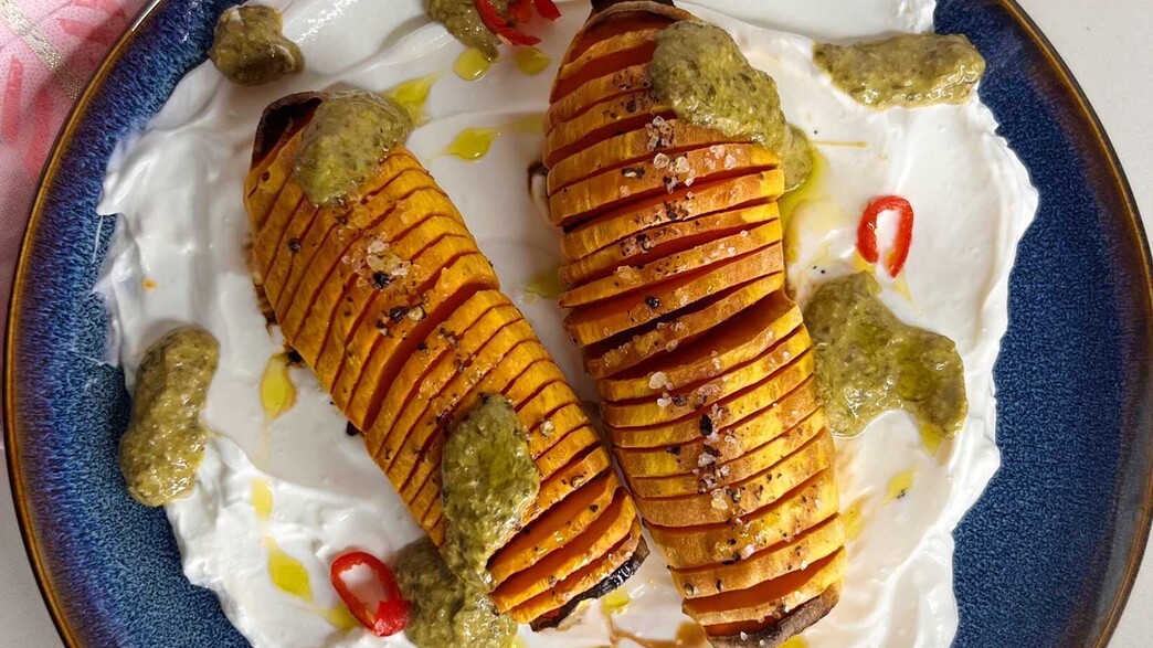 מניפות בטטה בתנור מניפות בטטה בתנור