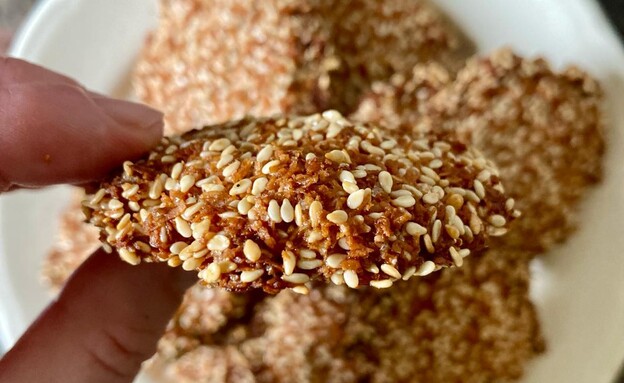 עוגיות שומשום וקוקוס