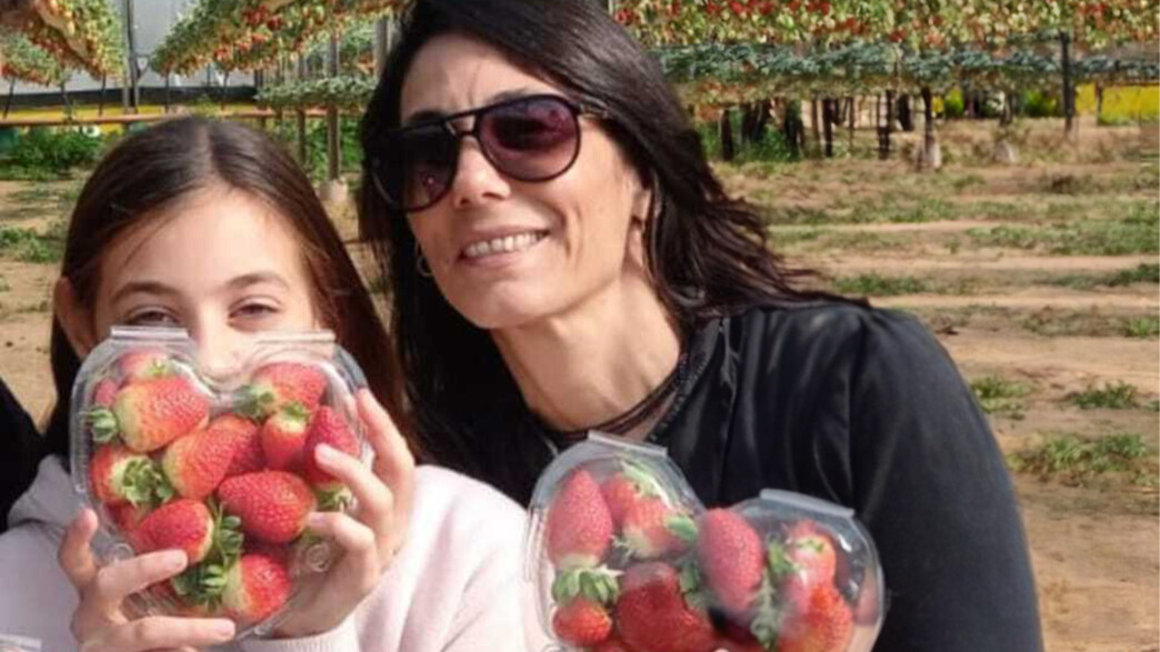 עלמה אור עם אמא שלה