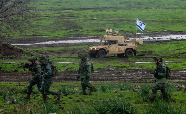 פעילות כוחות צה"ל בגבול הצפון (צילום: דובר צה"ל)