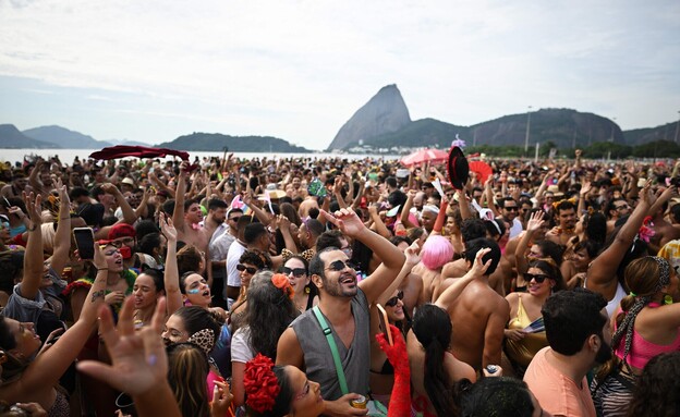 חגיגות קרבנל ריו דה ז'ניירו  (צילום: CARL DE SOUZA , getty images)