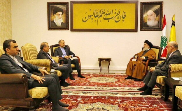 שר החוץ של איראן נפגש בביירות עם מזכ