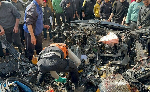 שלושה בכירים במשטרת חמאס ברפיח - נהרגו בתקיפת רכב 