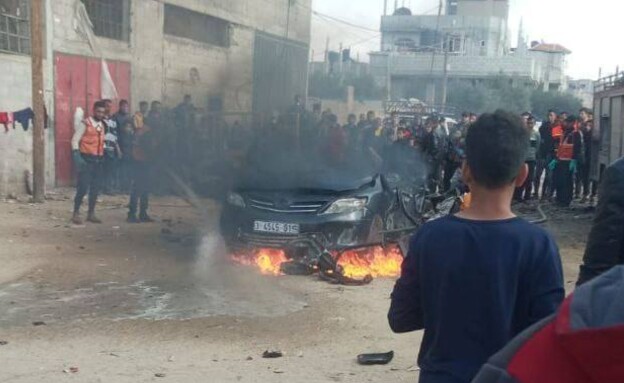 שלושה בכירים במשטרת חמאס ברפיח - נהרגו בתקיפת רכב 