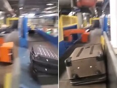 באופן שיטתי: כך ניצלו עובדי הנמל את הגישה למזוודות
