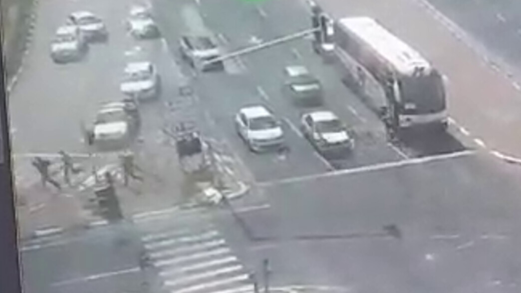 צומת ראם בזמן הפיגוע