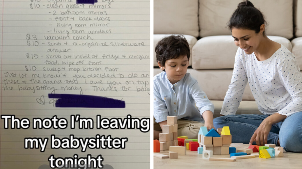 הציעה לבייביסיטר גם לנקות את הבית הציעה לבייביסיטר גם לנקות את הבית