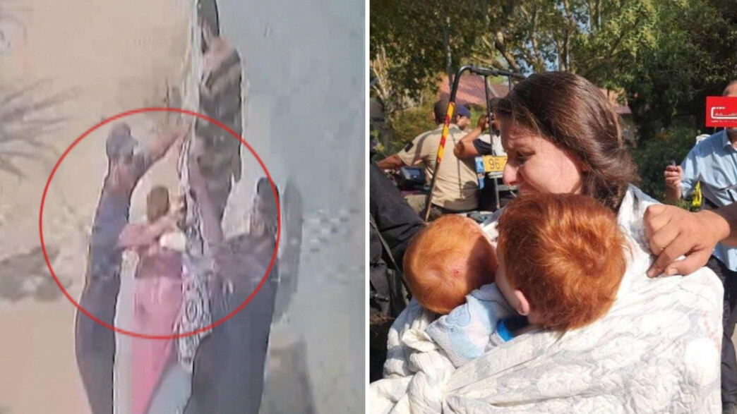 תיעוד של משפחת ביבס מהשבי