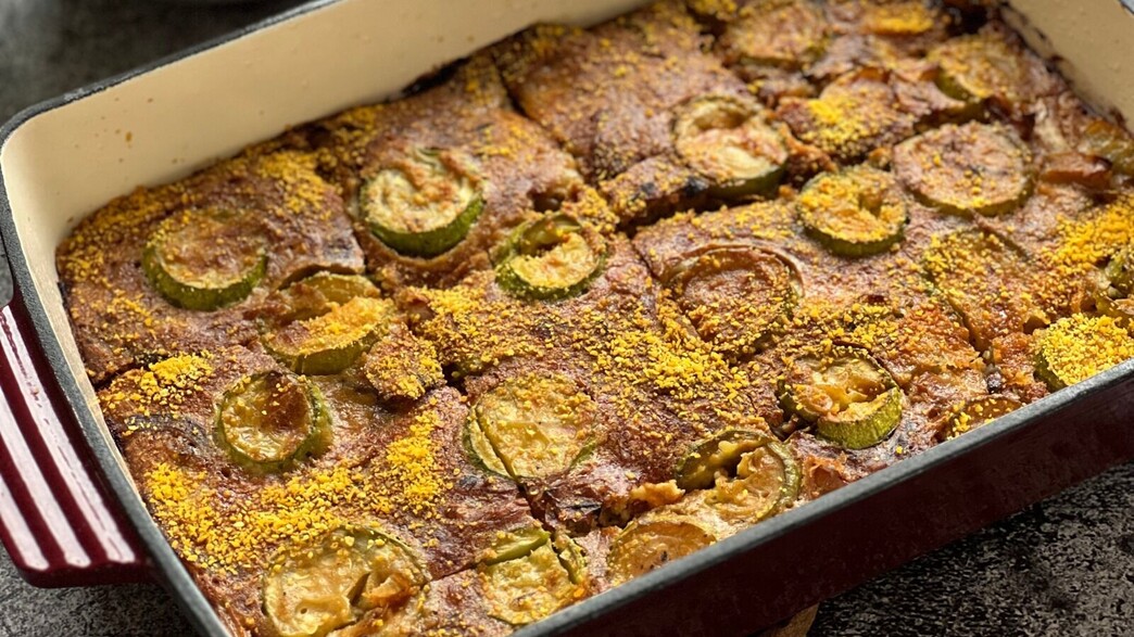 פשטידת קישואים פרווה