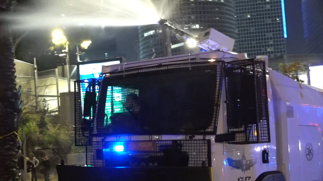 מכת"זית לפינוי אלפי המפגינים בקפלן מכת"זית לפינוי אלפי המפגינים בקפלן