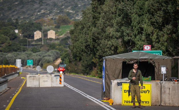 כוחות צה"ל סמוך לראש הנקרה, בגבול לבנון (צילום: יוסי אלוני, פלאש 90)